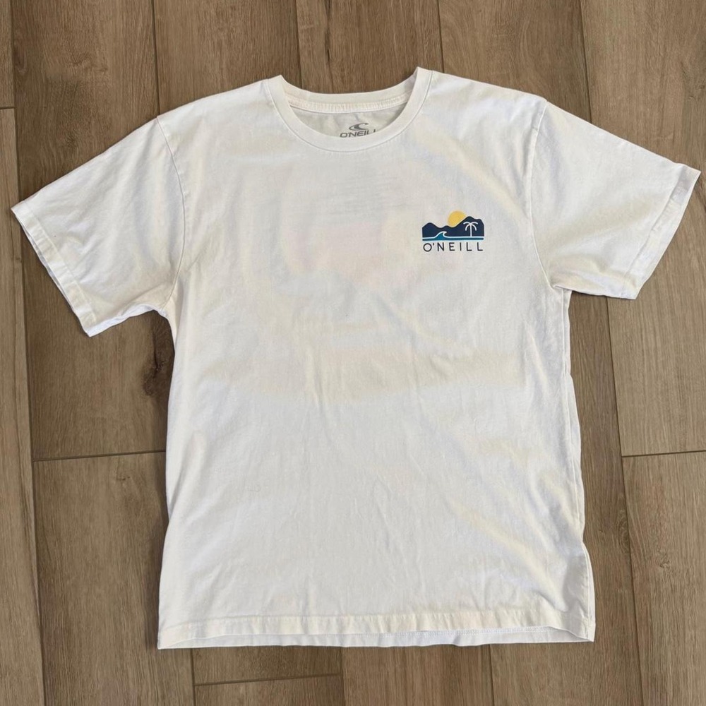 O'Neill white cotton t-shirt size L